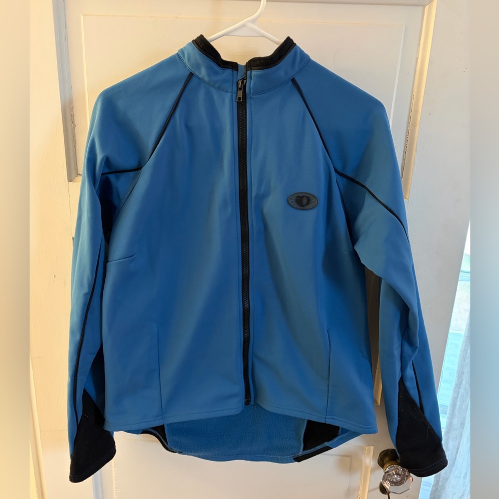 Pearl Izumi Women's Blue and Black Cycling Jacket
